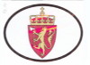 Flag-It  Denmark Coat of Arms Decal - More Details
